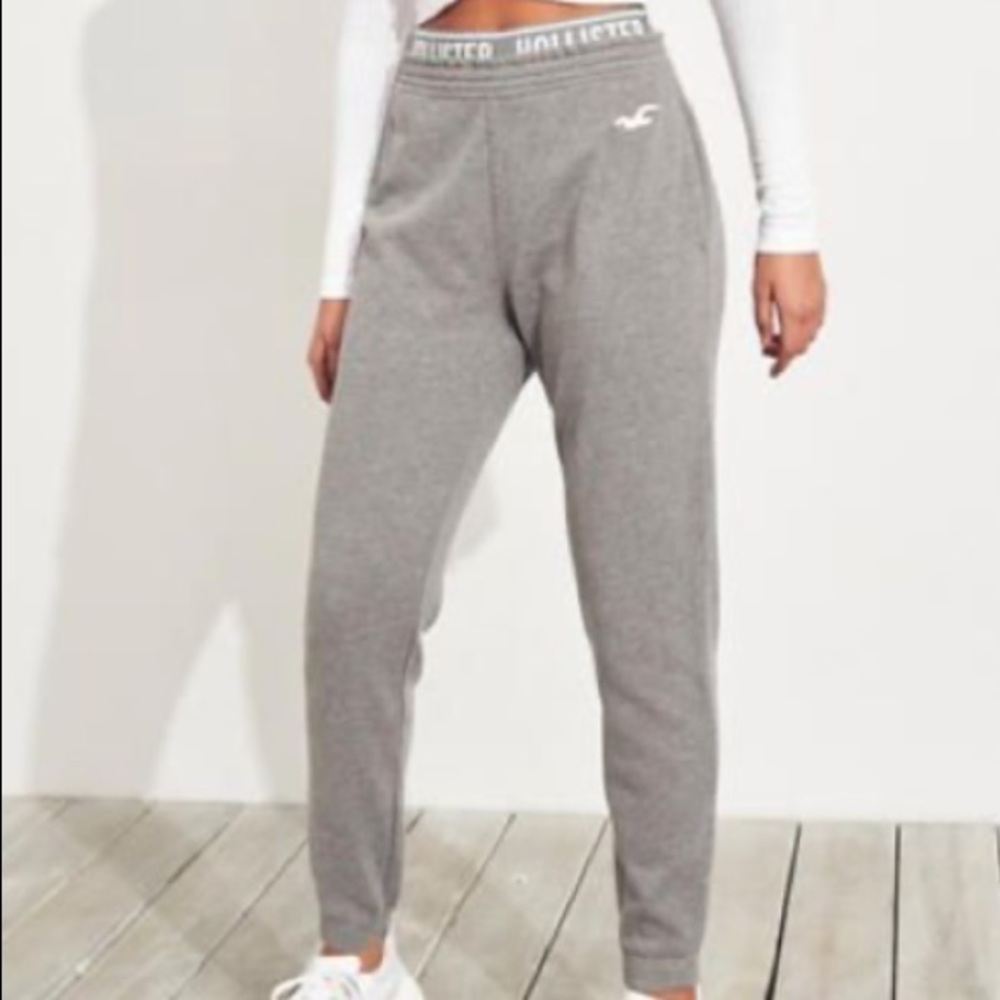 Grey Hollister Sweatpants
